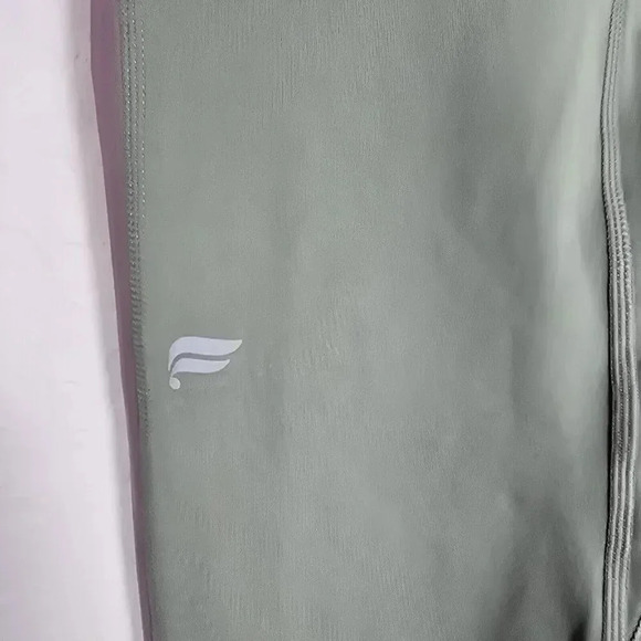 Motion365+ Contour High-Waisted Legging Size XXL Green & Purple Lace Back - Picture 12 of 16